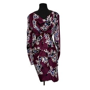 Vintage Vivienne Westwood Dressed to Scale 1998 Asymmetric Dress UK14 Orb Button